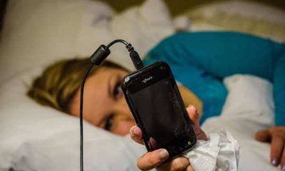 Charging and using phone