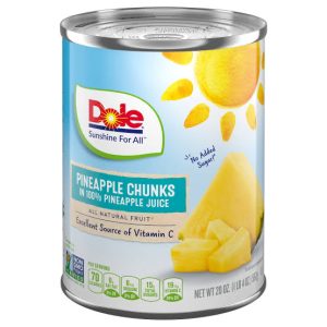 Canned pineapple 