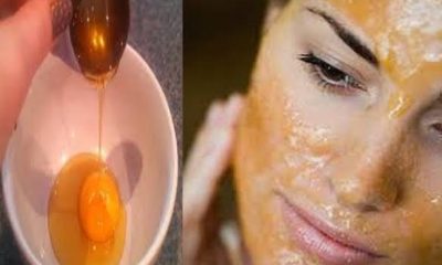 Egg yolk applied to improve Skin health