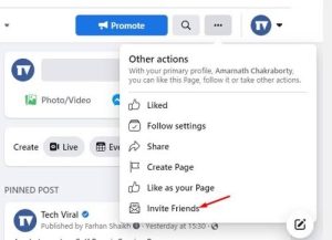 How to Invite Friends to Like and Follow Your Facebook Page ...