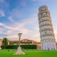 The Leaning tower of pisa