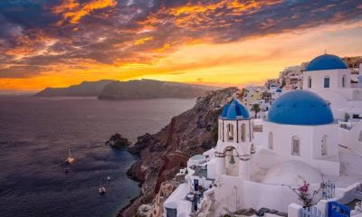 Santorini oia sunset