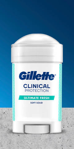 Gillette Clinical Advanced Solid Roll-On Deodorant