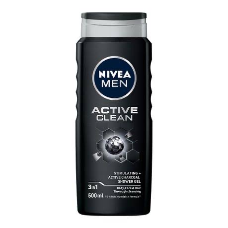 NIVEA Men Deep Active Clean Body Wash 