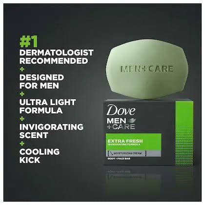 Dove Men+Care Extra Fresh Body and Face Bar