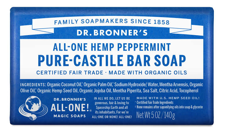 Dr. Bronner’s Pure-Castile Bar Soap