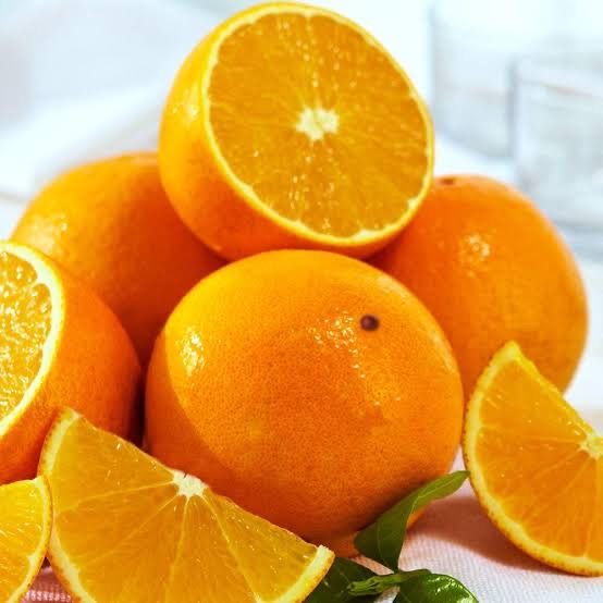 Valencia oranges