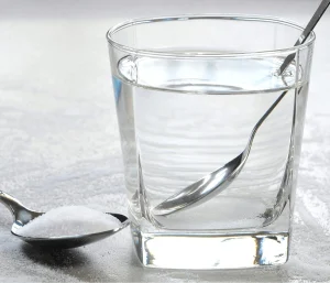 SALT WATER GARGLE FOR SOOTHING RELIEF