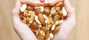 Nuts/seeds and heart 