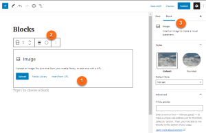 PICTURES AND WORDPRESS CONTENT