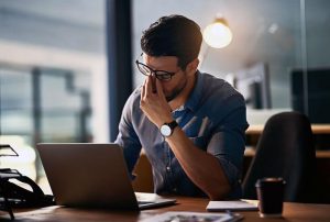 Eye strain prevention