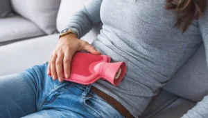 Warm water compress remedy