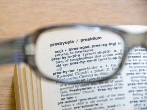 Presbyyopia and vision changes