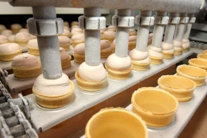 Ice cream and factory preparation