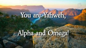 YOU ARE YAHWEH LYRICS