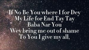 IF NO BE YOU LYRICS