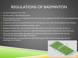 ANALYSING BADMINTON AS A SPORT