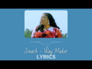 way maker by sinach