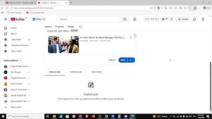GUIDELINES FOR UPLOADING VIDEOS ON YOUTUBE