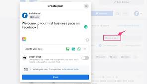 GUIDELINES FOR CREATING A FACEBOOK PAGE