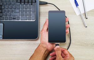 Phone and computer connection via Bluetooth