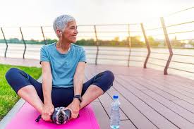 Exercise tips for aged women