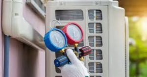 AC refilling gas warning signs