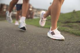 Women and walking shoes