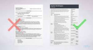 Writing a professional Curriculum Vitae