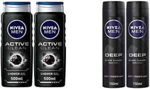 Nivea body wash for men