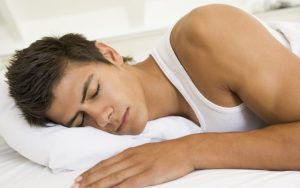 Deodorants application at night
