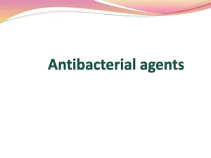Best Antibacterial Agents