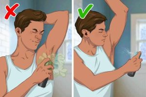 Deodorants mistakes