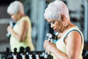 Exercise tips for old women
