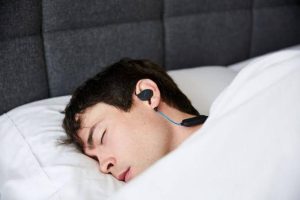 Importance of sleeping with headphones