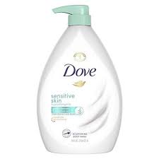 Dark skin women body wash