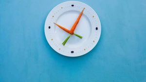 Make a schedule for your meals;
