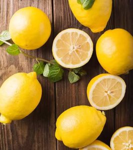 Health Components of Lemon Fruits